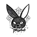playboy tattoo design idea