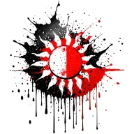 sun with rain falling off of the bottom tattoo design idea