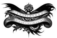 Ruler tattoo design idea