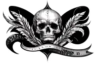 Ruler tattoo design idea