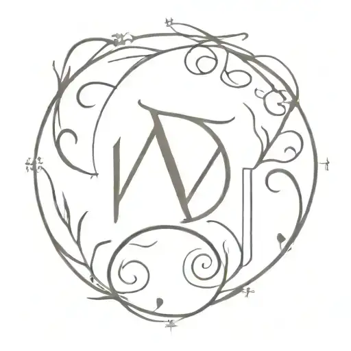 first letter of each word in Invictus minimalist tattoo tattoo design idea