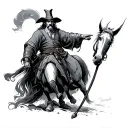 Don Quixote tattoo design idea