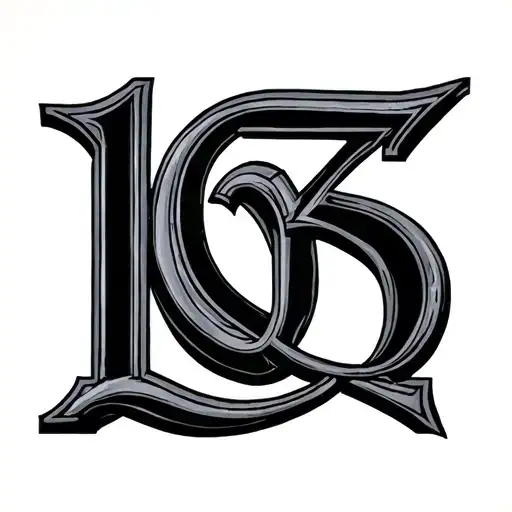 1995 Roman Numerals tattoo design idea