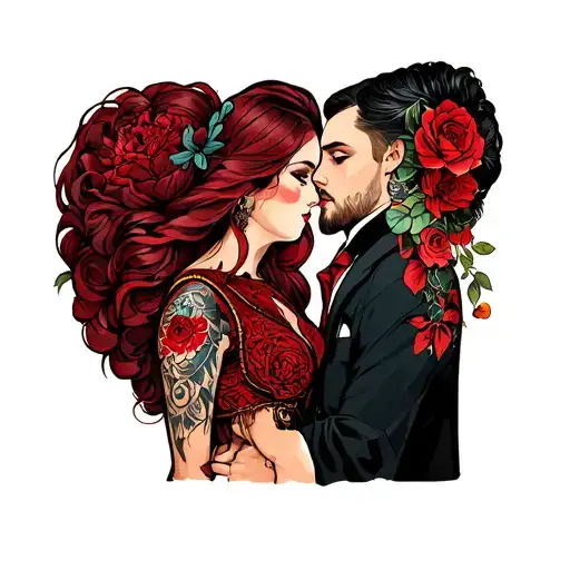 for my husband and I that represents our age difference of 4 years, 4 months, 4 days using the numbers 444 tattoo design idea