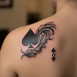 Blackjack tattoo design idea