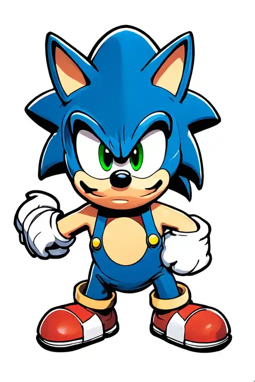 sonic mario bros crash bandicoot tattoo design idea