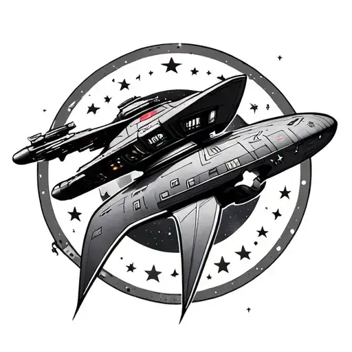 Star Trek tattoo design idea