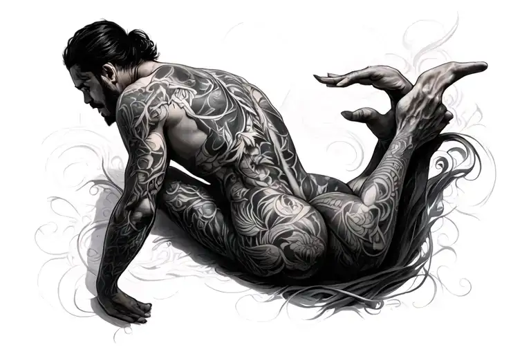 owned submissive, master Steven tattoo design idea