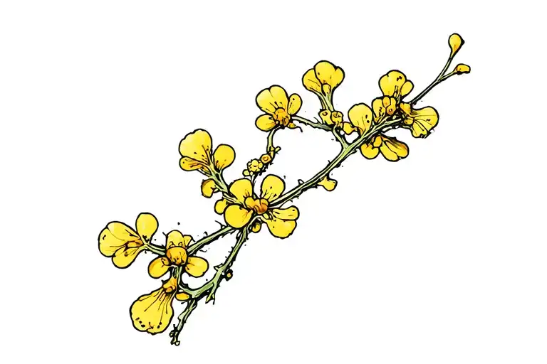 Normal creatif Physarum polycephalumBlob as a logistic and transport ingénieur  tattoo design idea