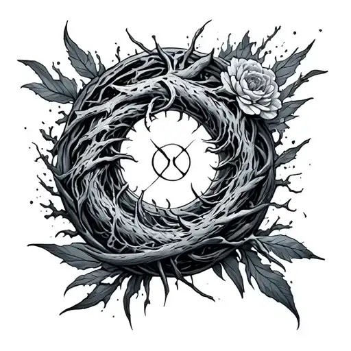 Break The Cycle tattoo design idea