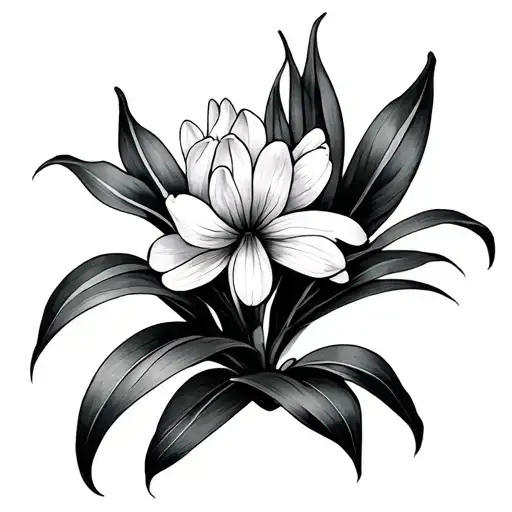 Hyacinth tattoo design idea