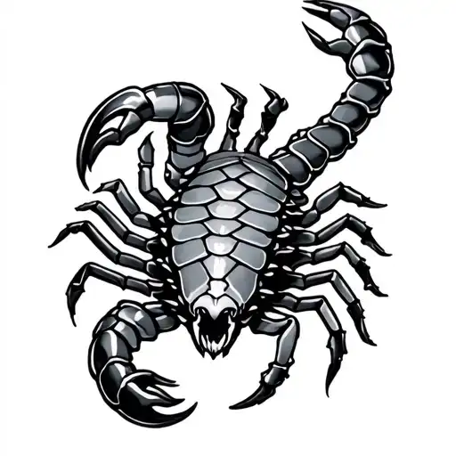 Leo Scorpio tattoo design idea