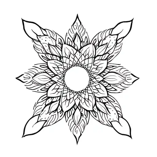 mandala design tattoo design idea
