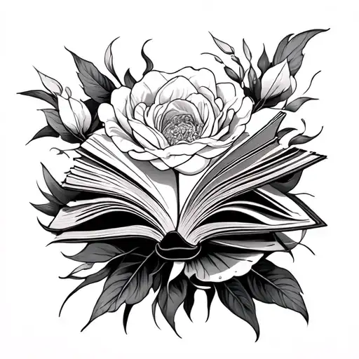 closing a chapter and starting a new one tattoo design idea