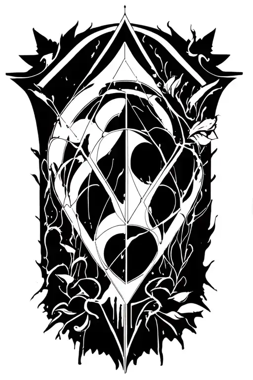 Slime black sabbath electric funeral tattoo design idea