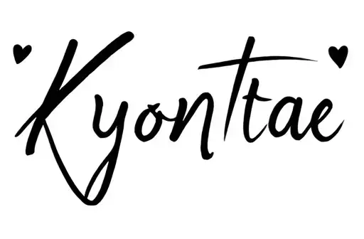 "Kyontae💋" tattoo design idea
