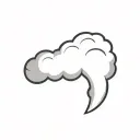Filler Clouds and Smoke tattoo design idea