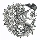 mac Miller inspired tattoo design idea