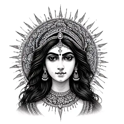 parvati love aura tattoo design idea