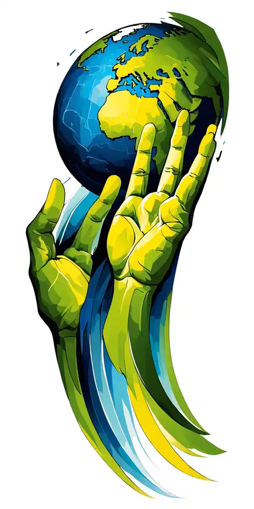 atlas holding up the world tattoo design idea