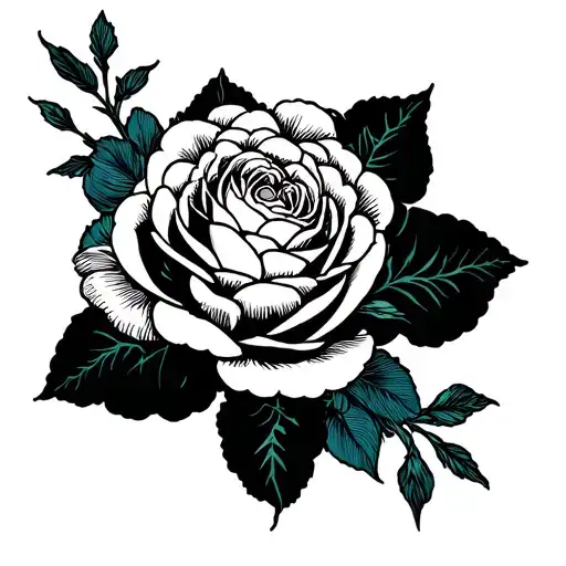 One Piece Rosa dei Venti tattoo design idea