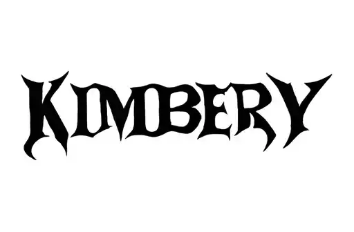 "Kimberly " tattoo design idea