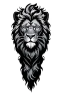 three lions tattoo design idea