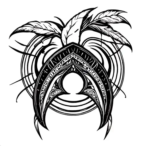 Boomerang tattoo design idea