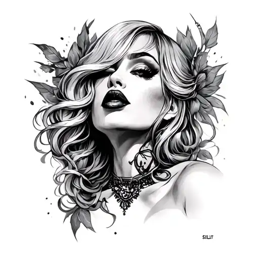 Slut tattoo design idea