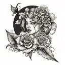 Eating Disorder tattoo design idea