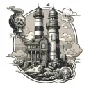Bioshock Lighthouse tattoo design idea