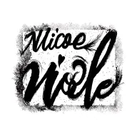 "NICOLE " cursive writing tattoo design idea