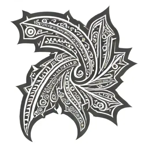 Liberia Gbandi tribal marks arm sleeve tattoo design idea