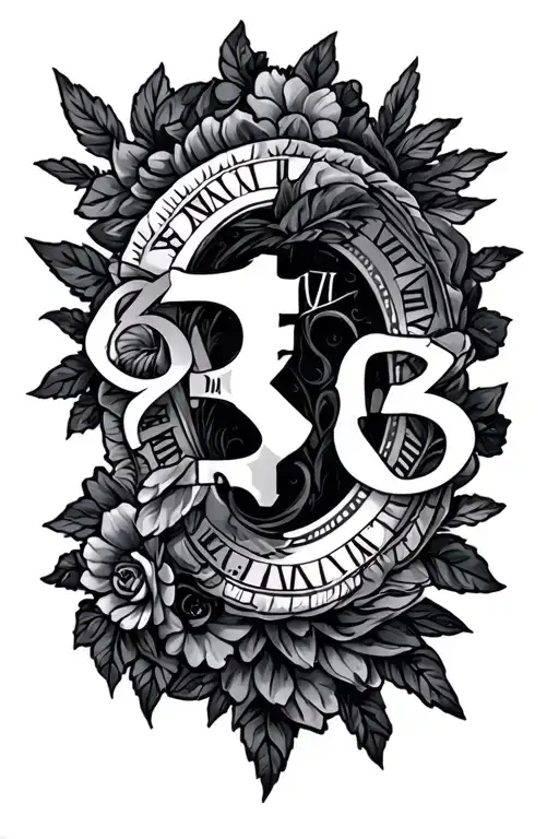 1979 In Roman Numerals tattoo design idea