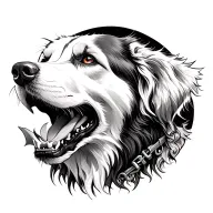 Hell Hound tattoo design idea
