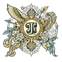 Virgo Gemini libra Taurus tattoo design idea