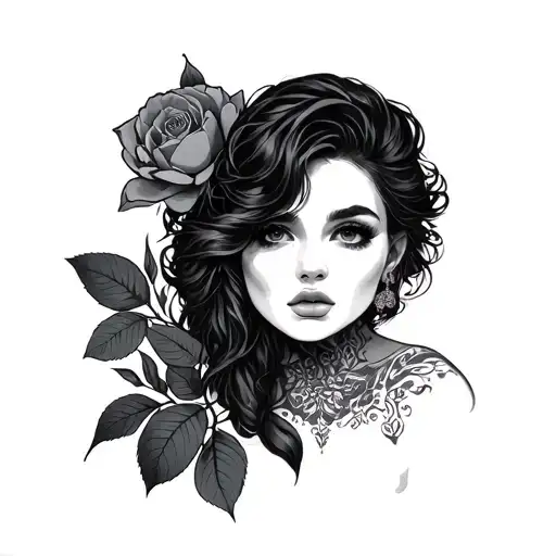 Bisexual tattoo design idea