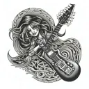Aerosmith  tattoo design idea