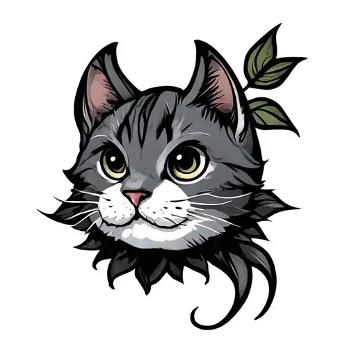 Cartoon tattoo design idea