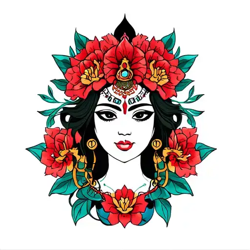 Kali tattoo design idea