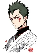 Toji Fushiguro from Jujutsu Kaisen tattoo design idea