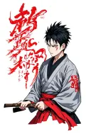 Toji Fushiguro from Jujutsu Kaisen tattoo design idea