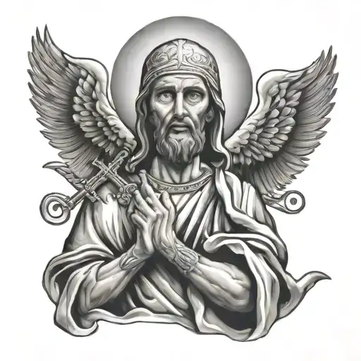 San judas Saint Jude tattoo design idea