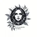 Do Not Go Gentle tattoo design idea