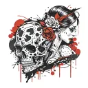 wedding anniversary 10th anniversary tattoo design idea