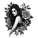 Slut tattoo design idea