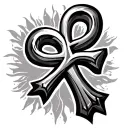 Ankh tattoo design idea