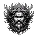 narasimha swamy tattoo design idea
