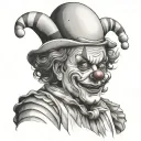 Art Clown tattoo design idea