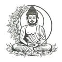 buddha tattoo design idea